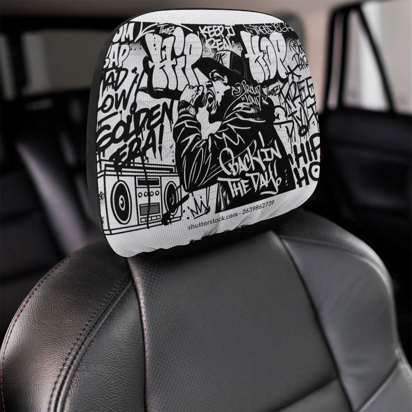 Custom Car Headrest Covers