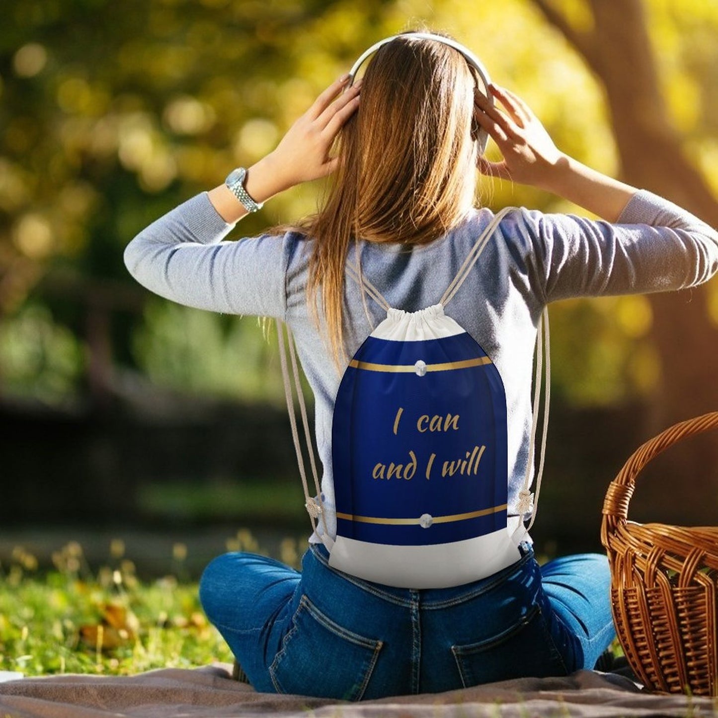 Canvas Drawstring Bag