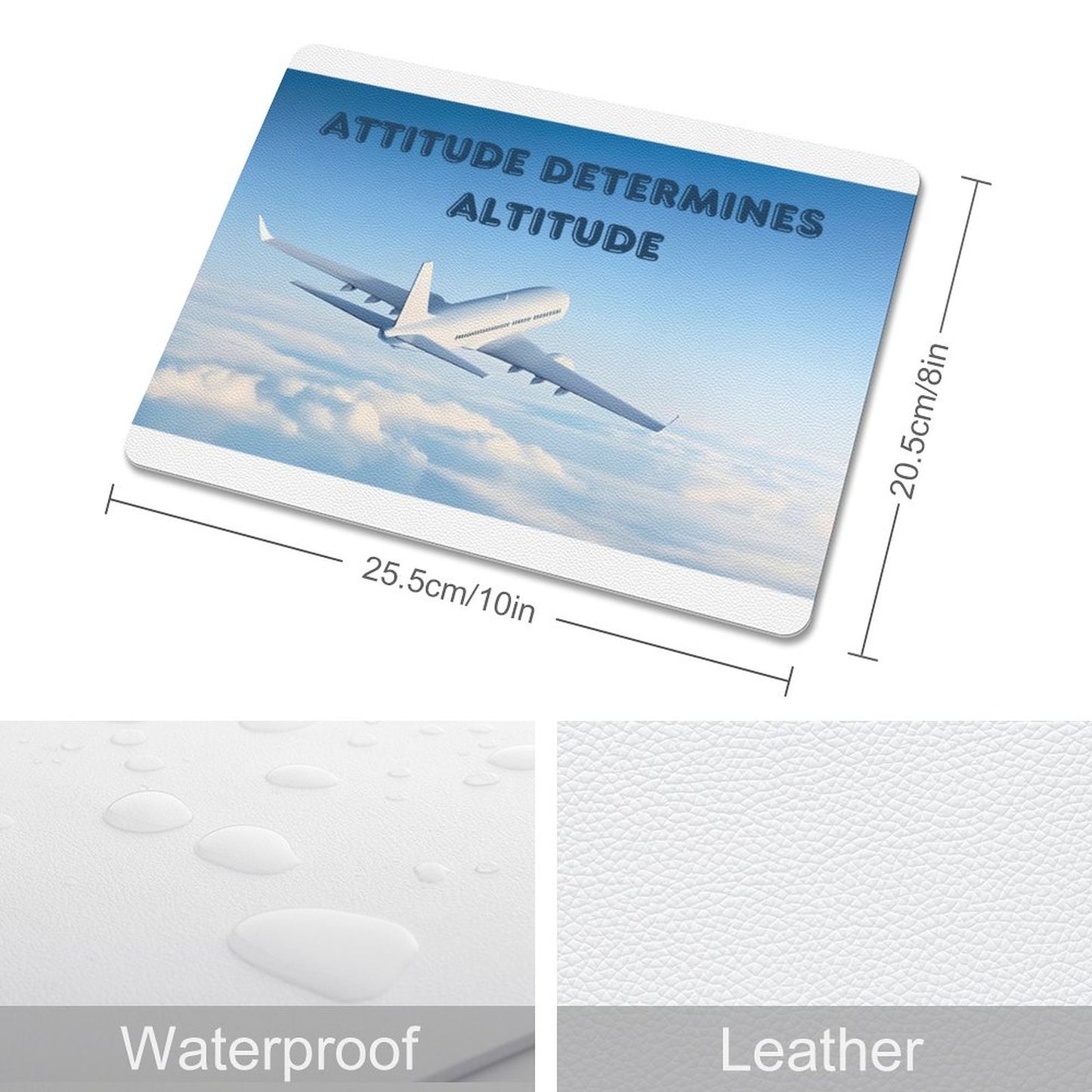 PU Leather Mouse Pad
