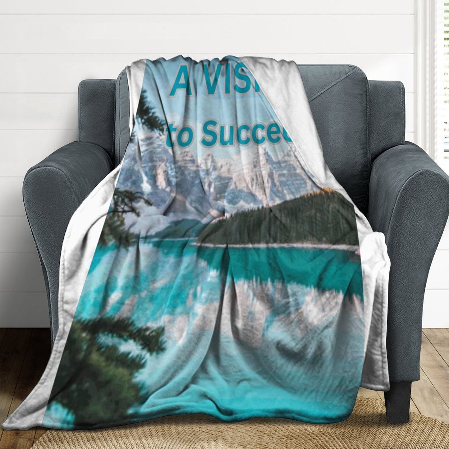 250gsm Flannel Throw Blanket-60"x80"