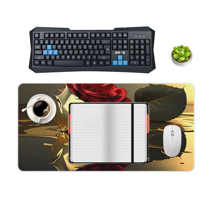 Large Desk Pad Protector with Stitched Edges-12x24 in/ 30x60cm