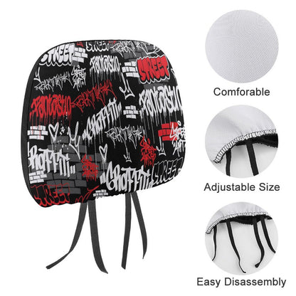 Custom Car Headrest Covers