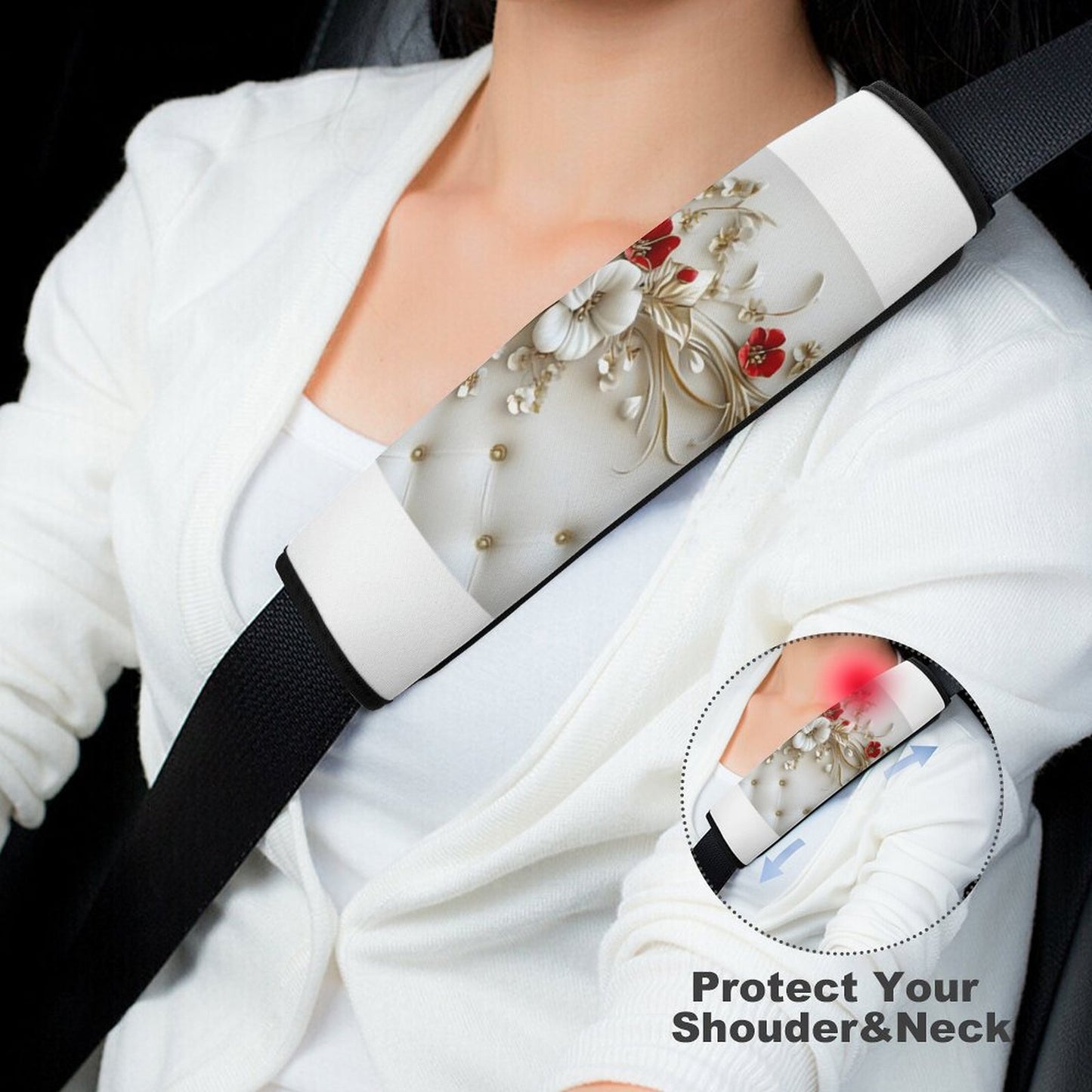 Car Seat Belt Shoulder Pad