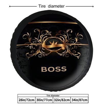 Leather Tire Cover(One-sided Printing)
