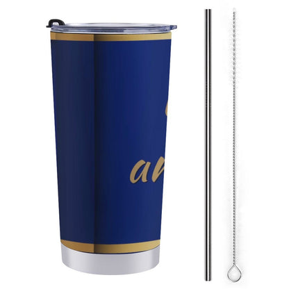 Car Travel Mug Set with Cleaning Kit (590ml/20oz)