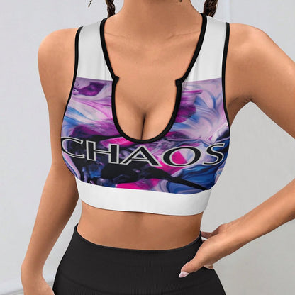 CHAOS Yoga Tank Top (white)-SMALL-2XL
