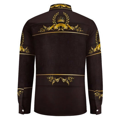 Men's Long Sleeve Shirt with Pocket LS (All-Over Printing)