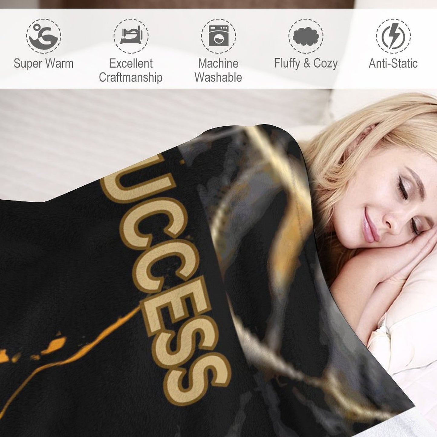 280gsm Flannel Blanket-70"x80" (Dual-sided Printing)