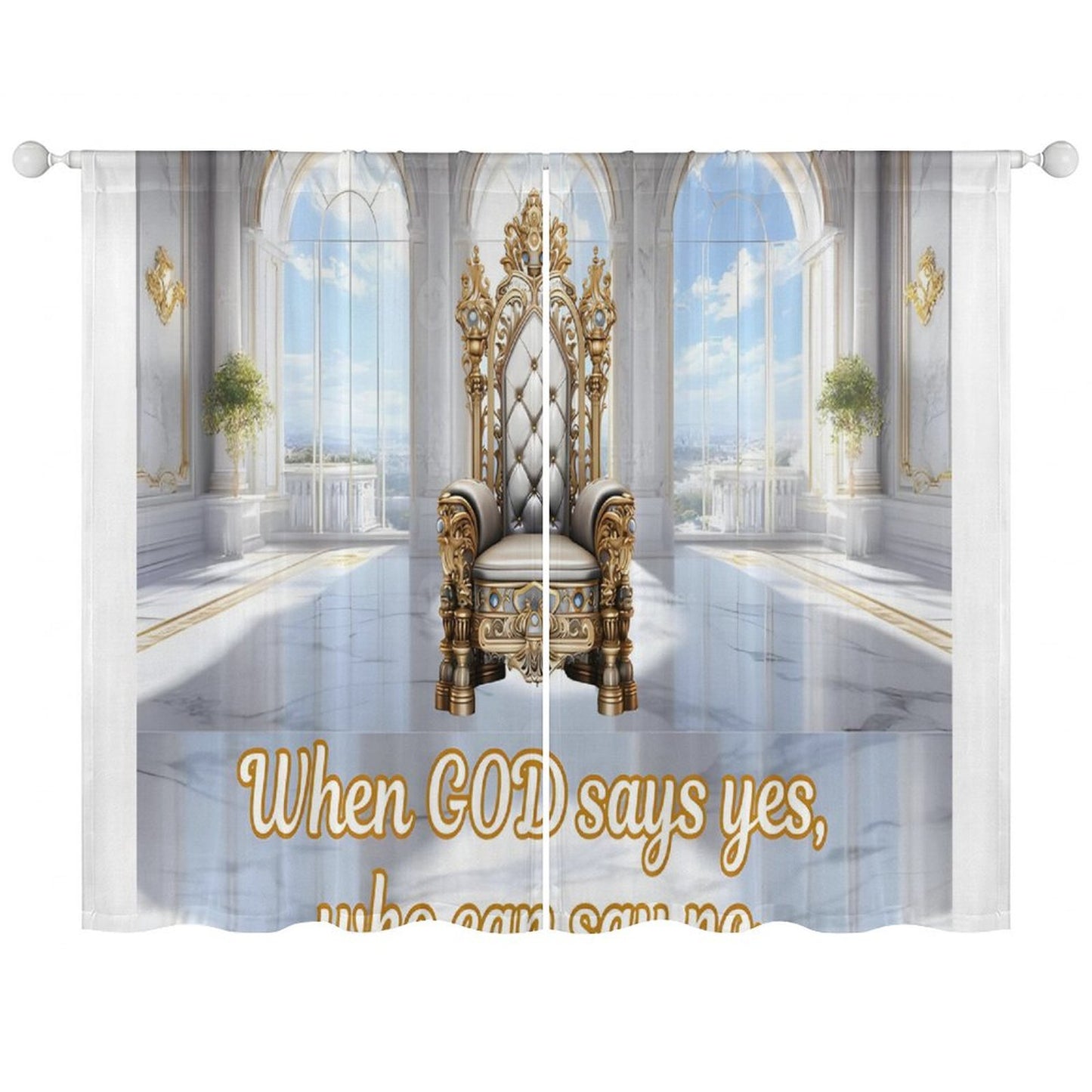 Sheer Curtain(All-Over Printing)