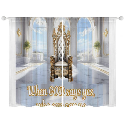 Sheer Curtain(All-Over Printing)