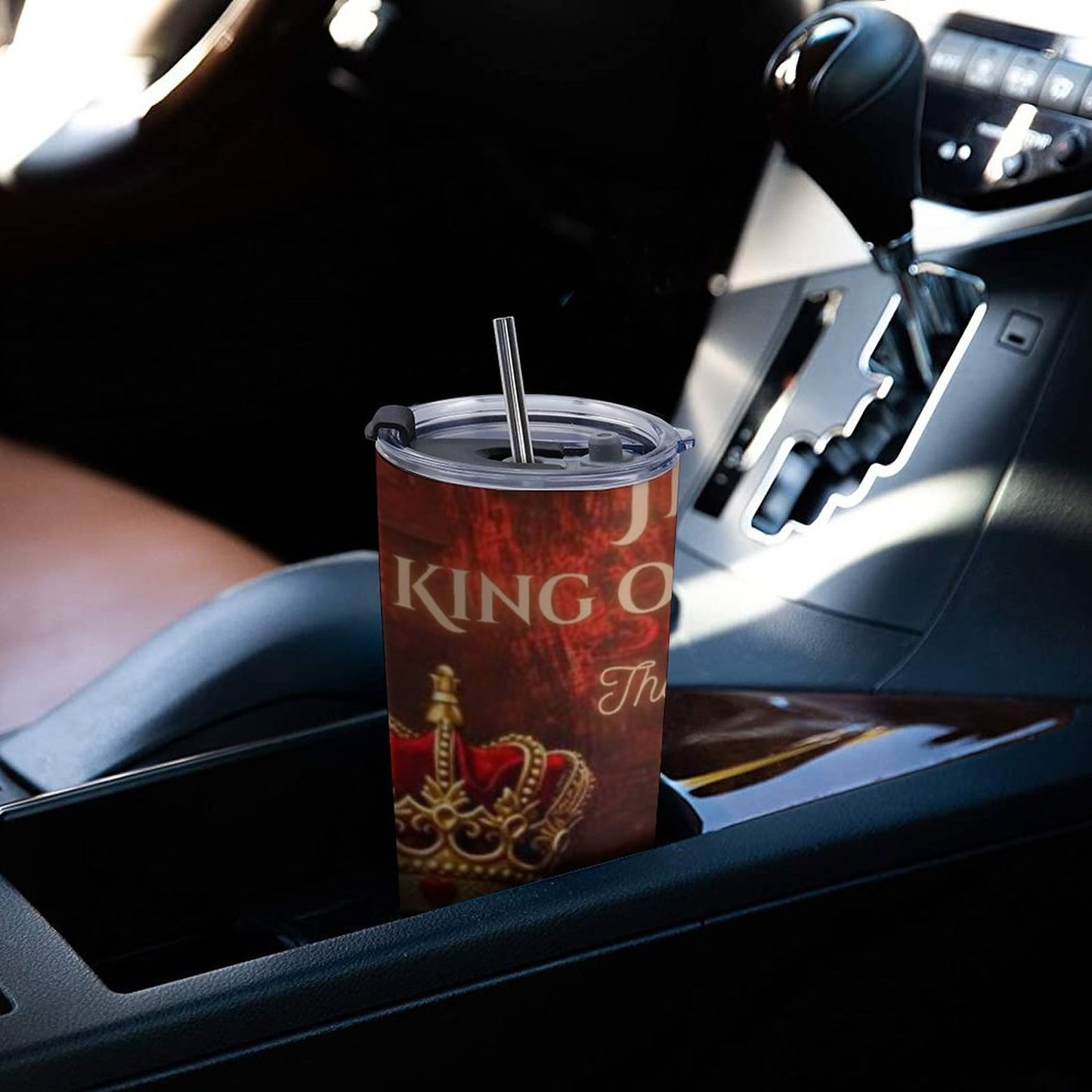 Car Travel Mug Set with Cleaning Kit (590ml/20oz)