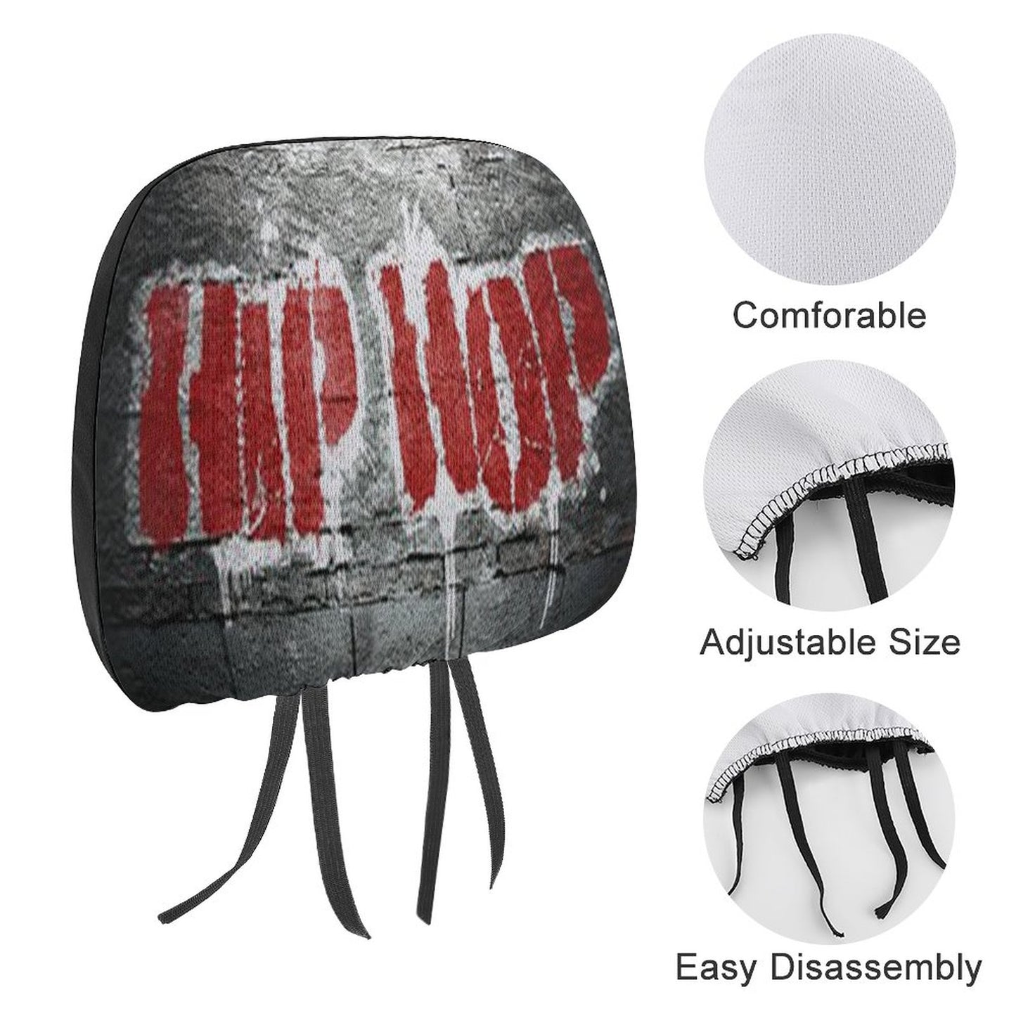 Custom Car Headrest Covers