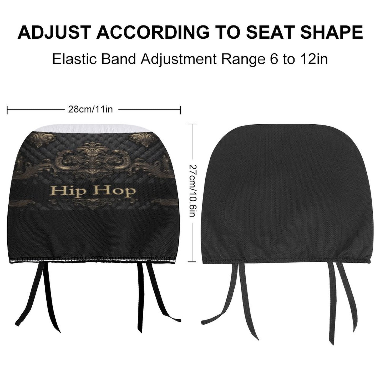 Custom Car Headrest Covers