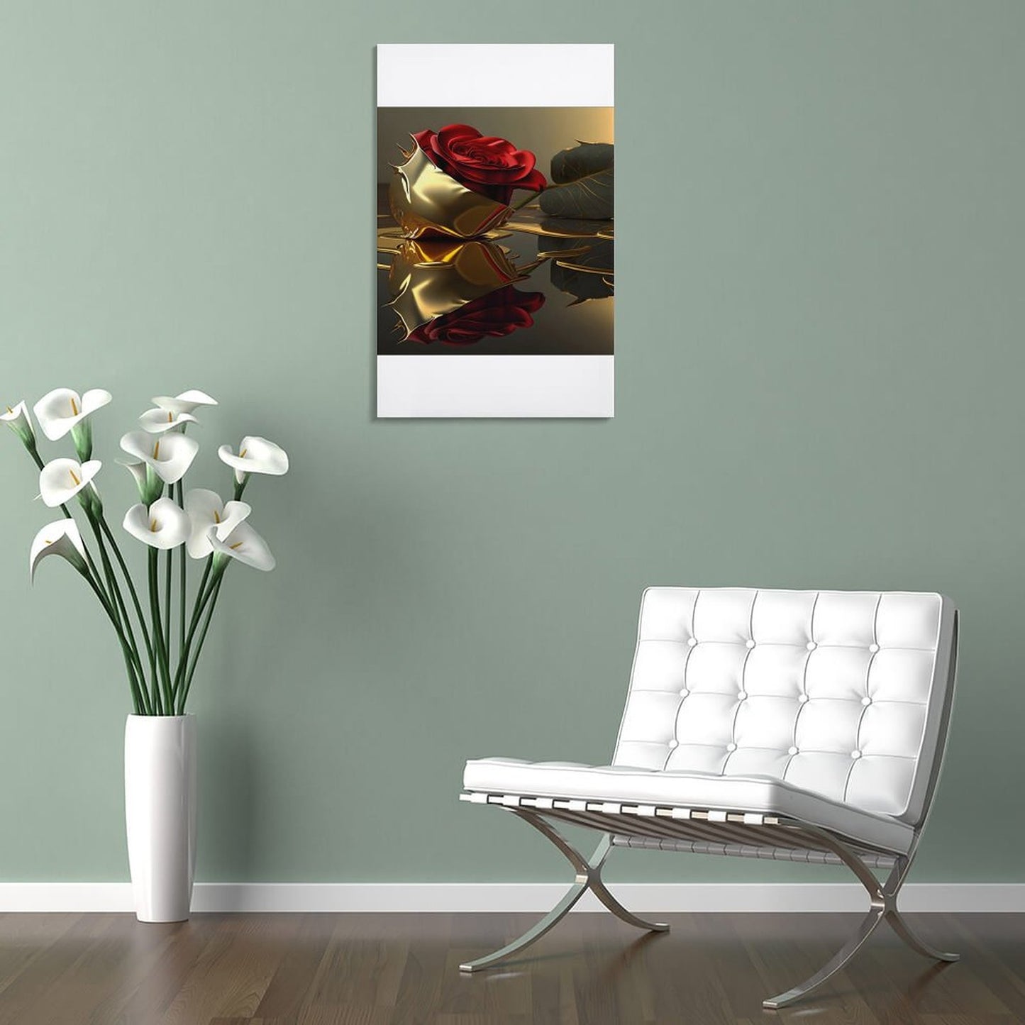 Framed Wooden Poster Hanging (Vertical 2:3)-8x12 inch