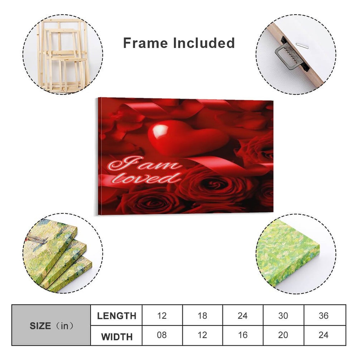 Hanging Poster (Horizontal 3:2)-12x18 inch/ 8x12 inch