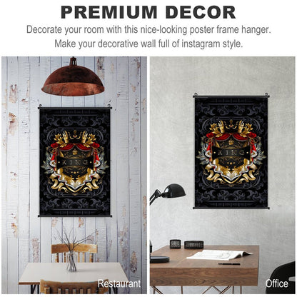 Canvas Hanging Poster with Scrolls-16"x24"/ 40x60cm