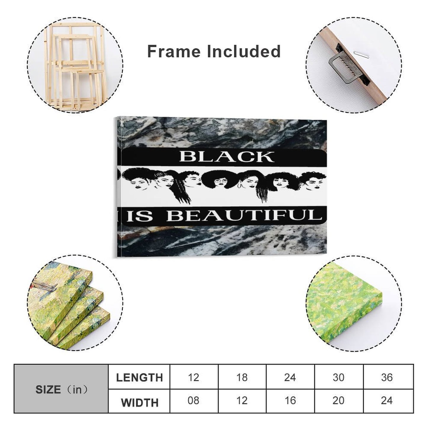 Hanging Poster (Horizontal 3:2)-12x18 inch/ 8x12 inch