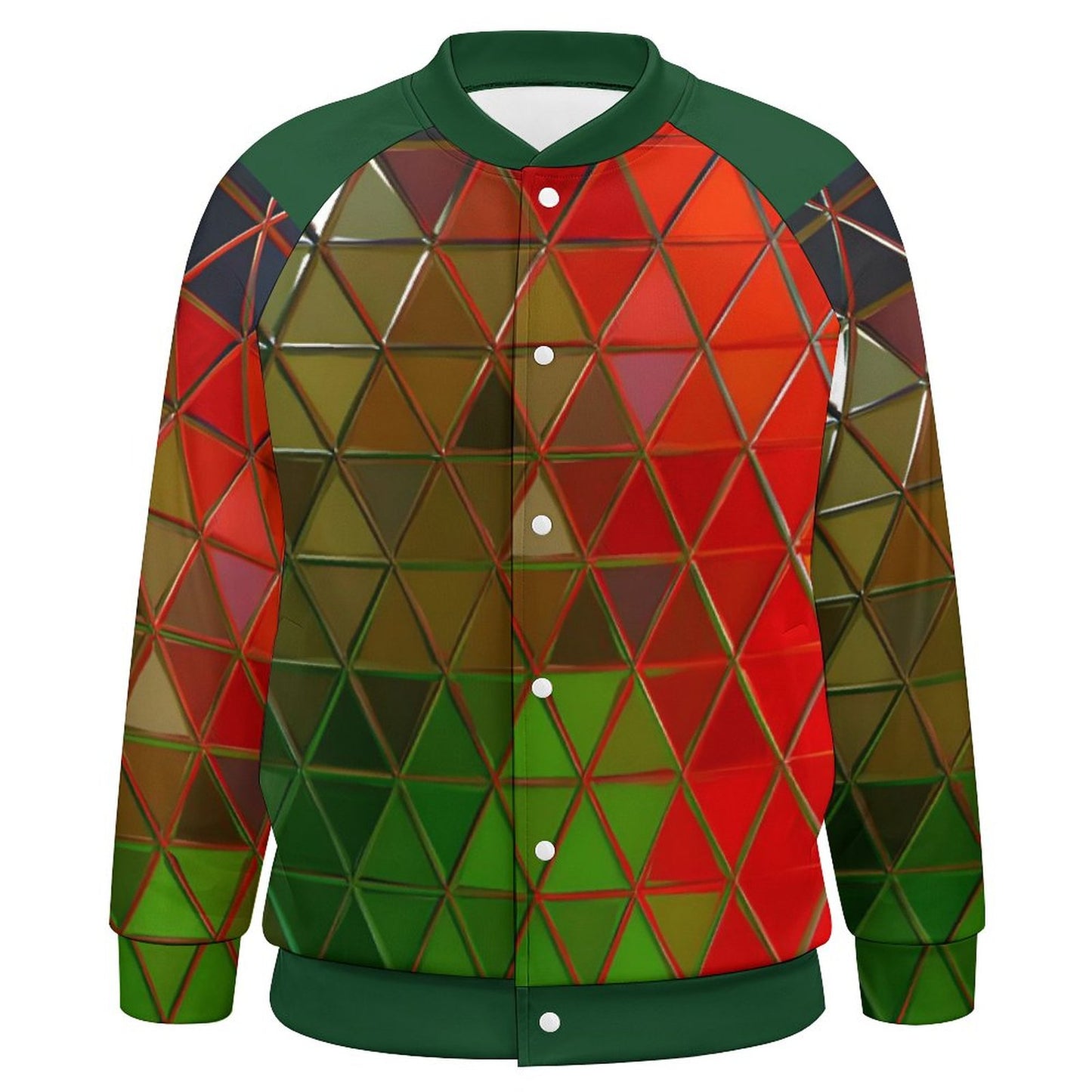 GLASS PRISM Men's Baseball Jacket-2XS-6XL