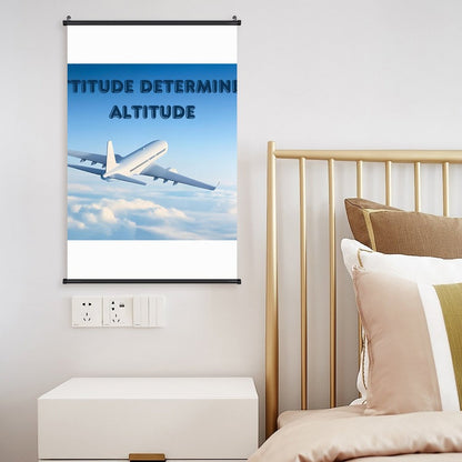 Canvas Hanging Poster with Scrolls-16"x24"/ 40x60cm