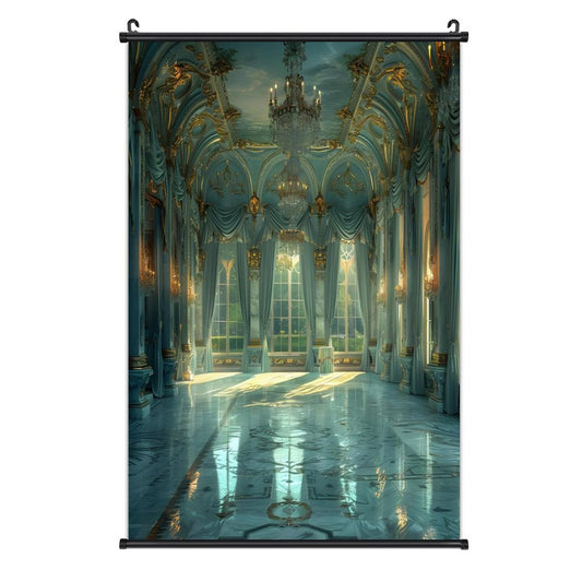 Canvas Hanging Poster with Scrolls-16"x24"/ 40x60cm