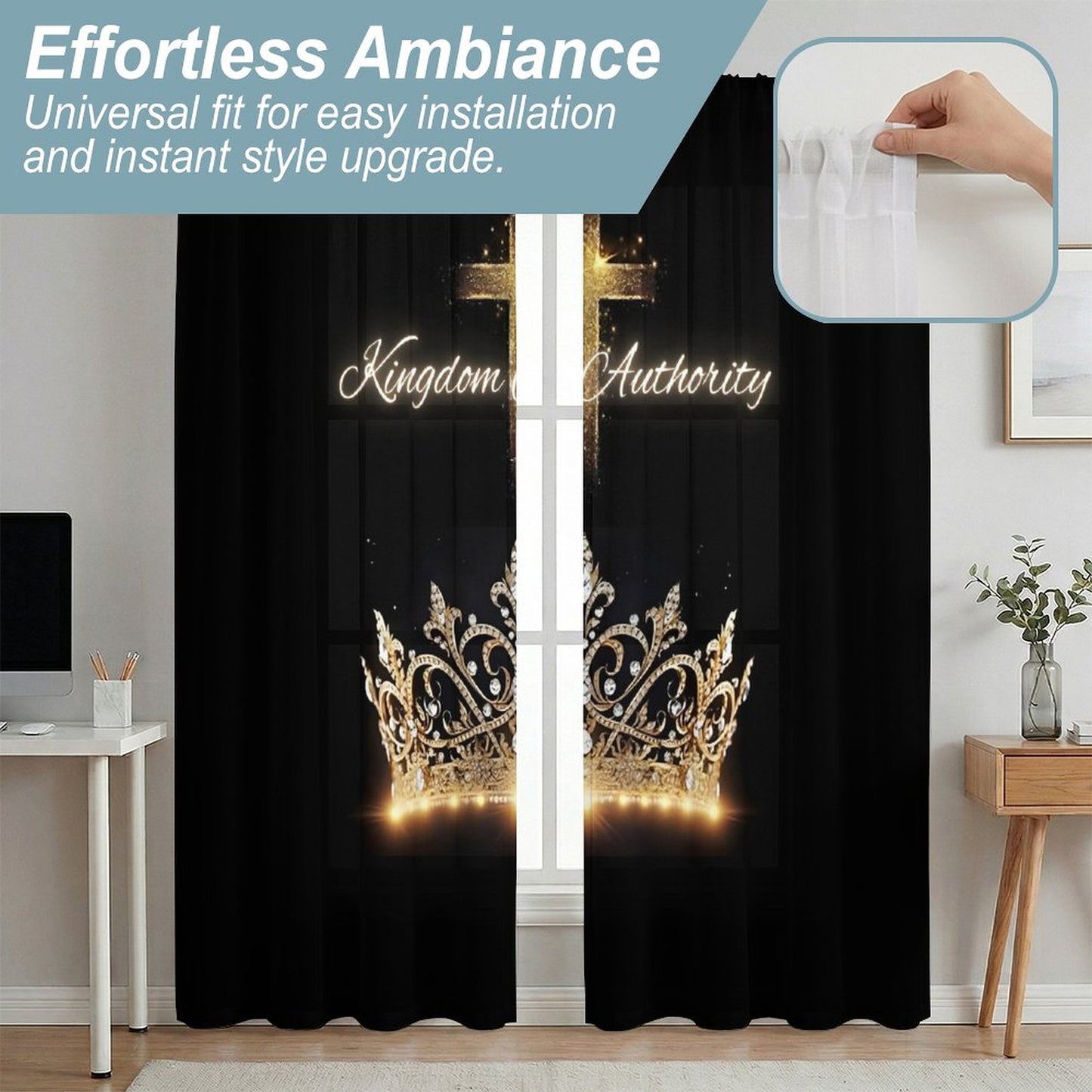 Sheer Curtain(All-Over Printing)