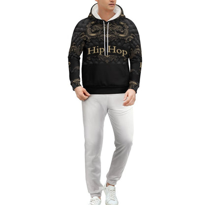 250gsm Imitation Cotton Hoodie & Joggers Set 4T03 (All-Over Printing)