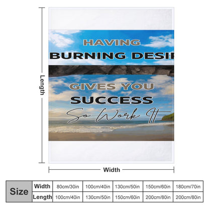 280gsm Flannel Blanket-40"x50" (Dual-sided Printing)