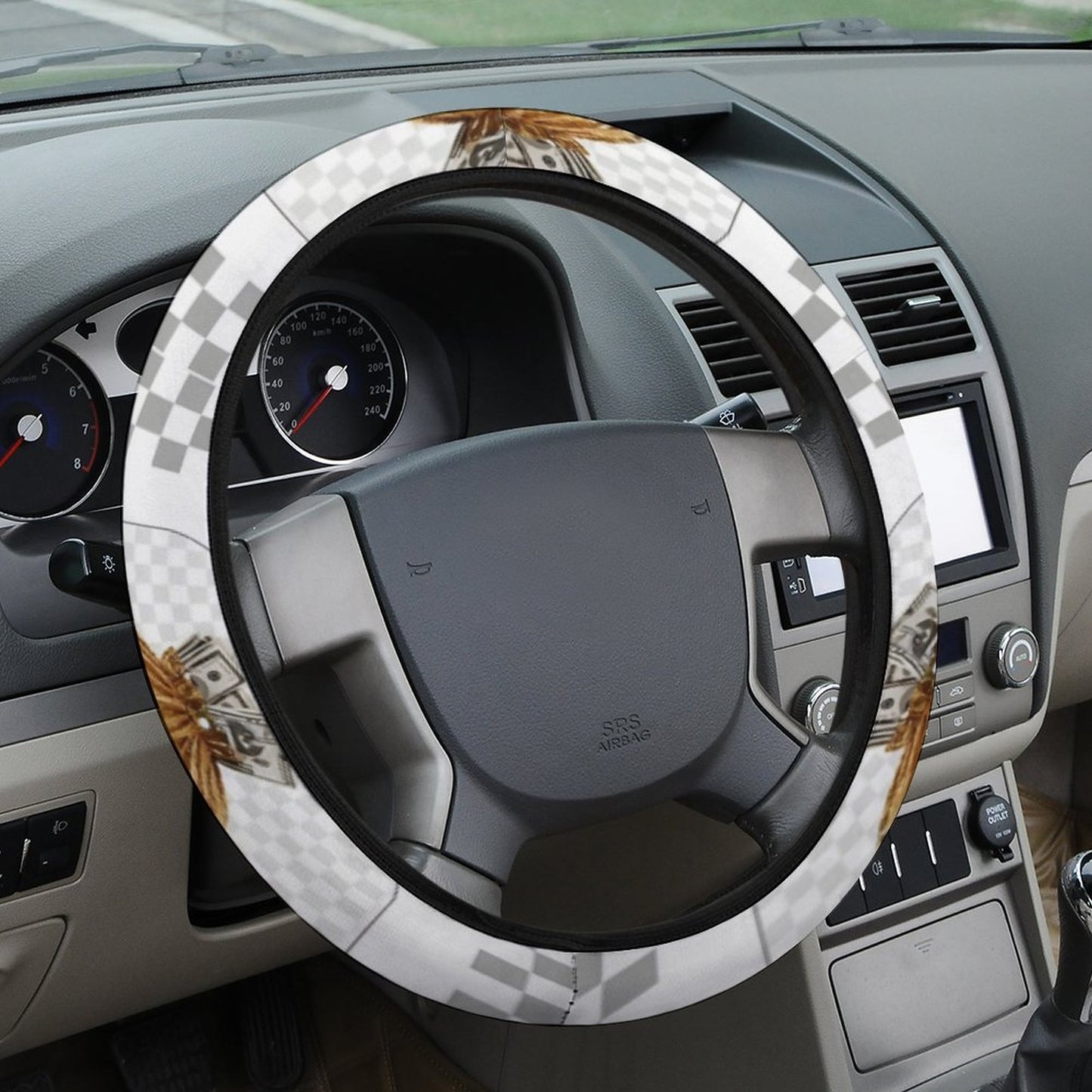 Car Steering Wheel Cover