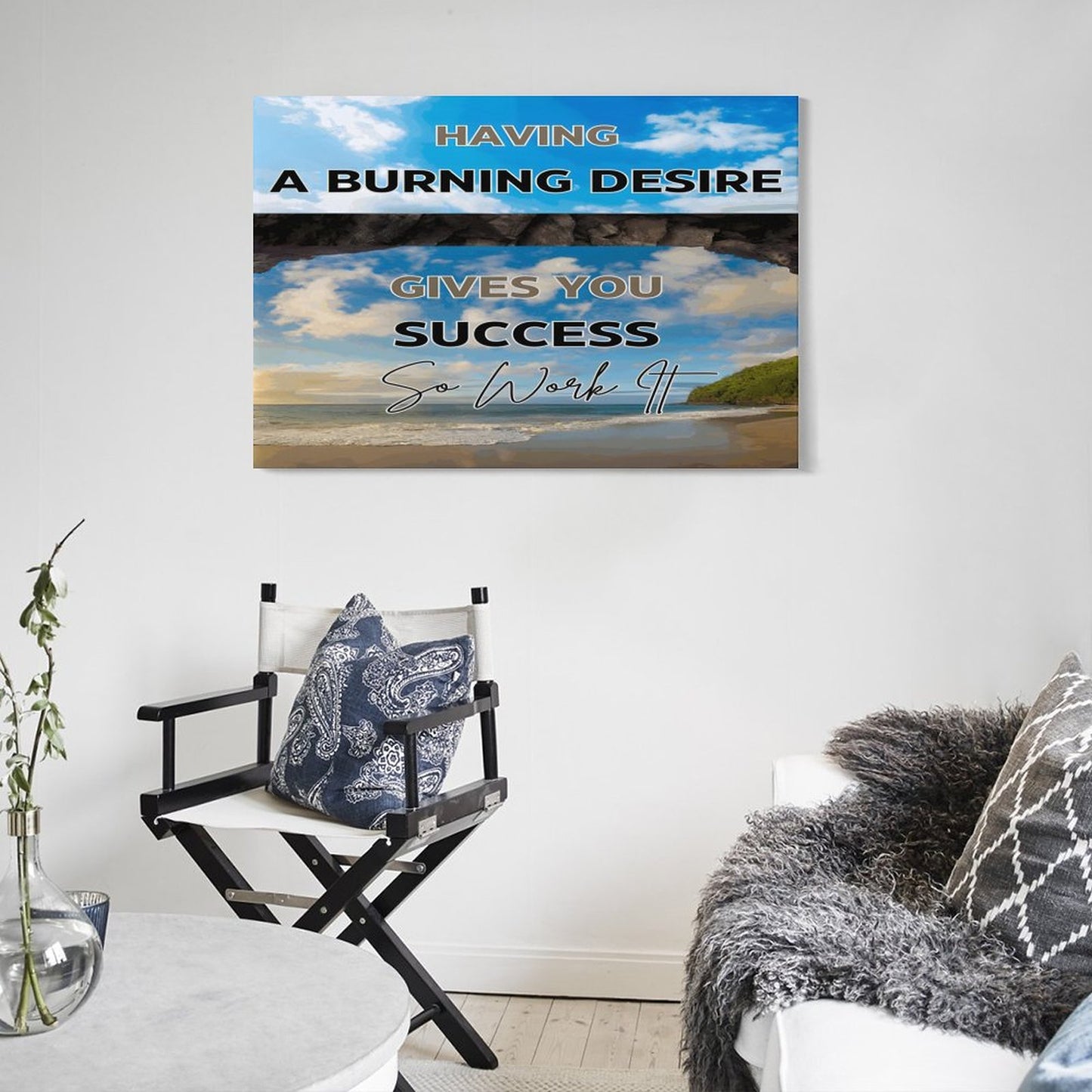 Hanging Poster (Horizontal 3:2)-12x18 inch/ 8x12 inch