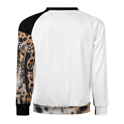 280gsm Men's Crewneck Sweatshirt Raglan A27H (All-Over Printing)