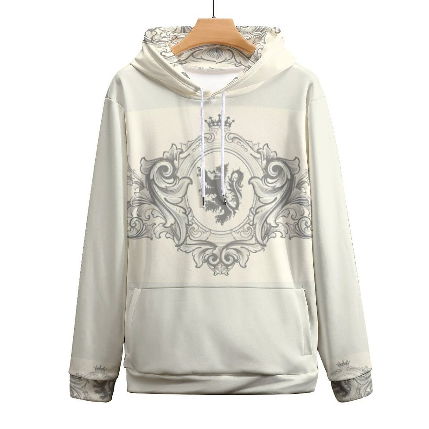 230gsm Men's Cool Hoodie with Double-layer Cap (All-Over Printing)