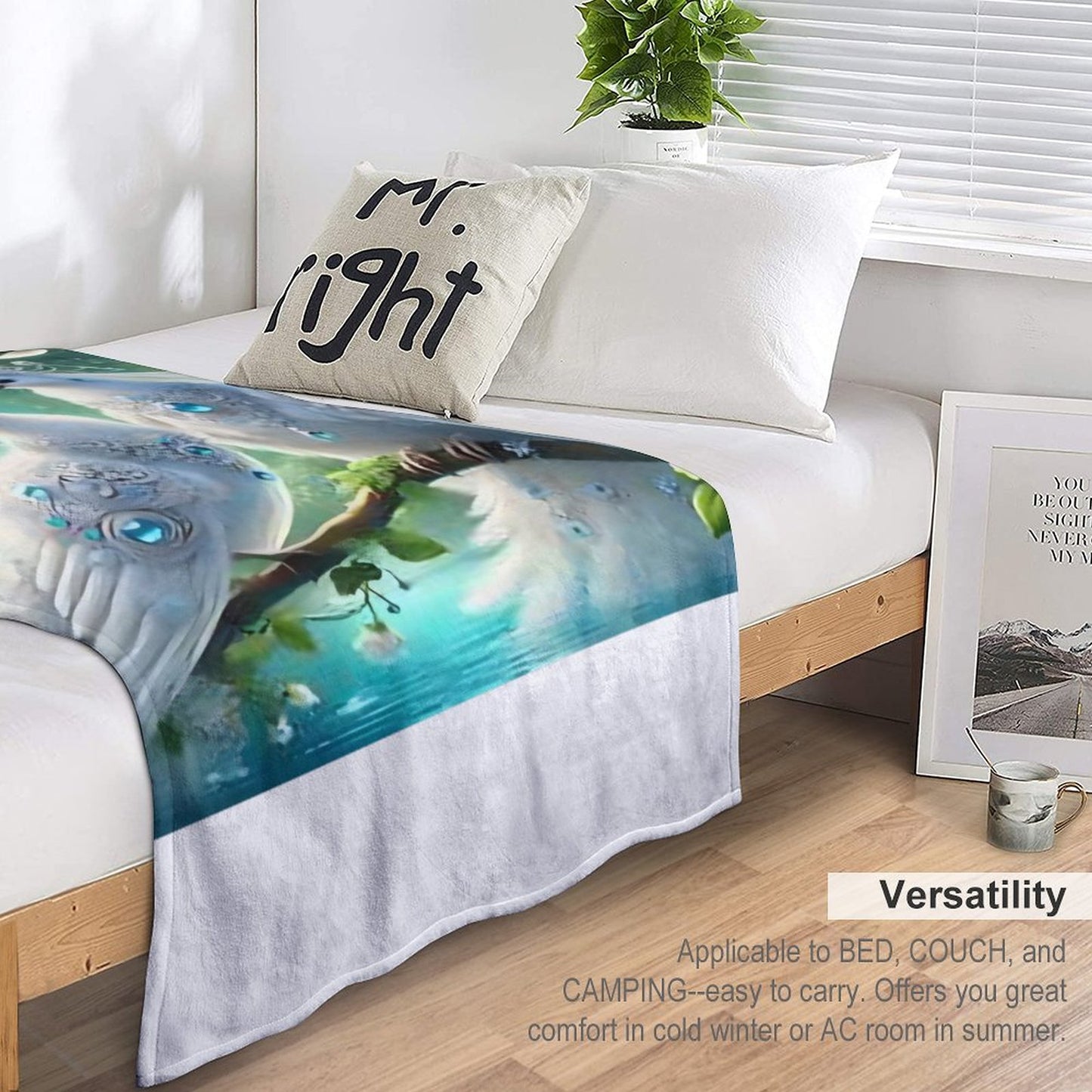 280gsm Flannel Blanket-70"x80" (Dual-sided Printing)