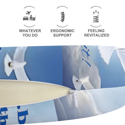 Neck Pillow for Restful Journeys-BELIEVE