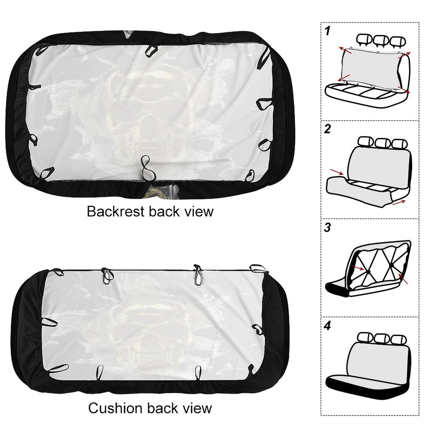 Back Seat Cover for Cars
