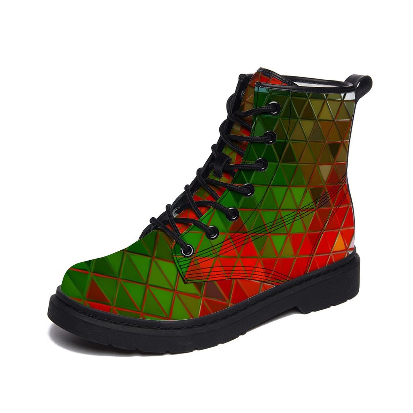 GLASS PRISM Unisex Plush Fur Boots