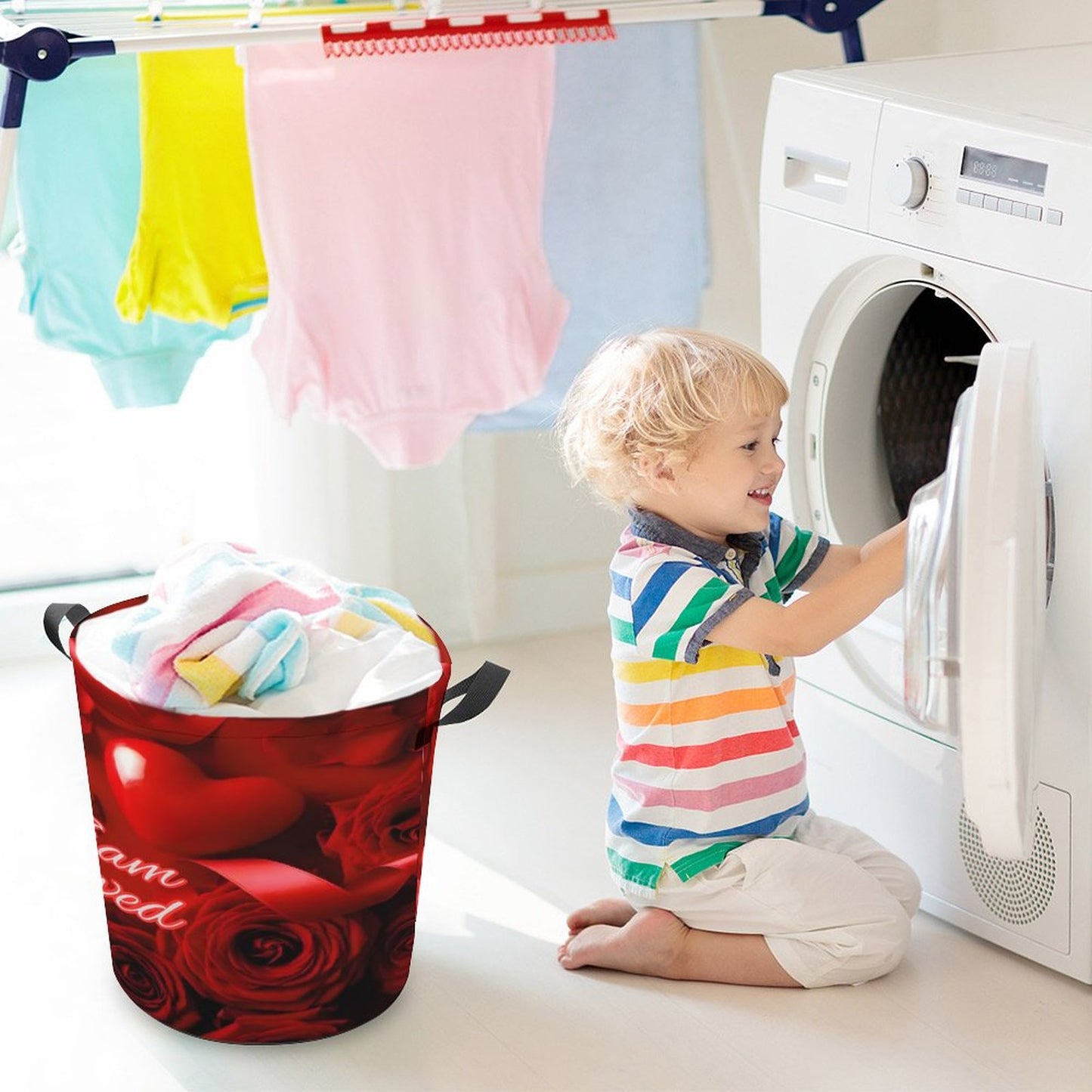 Oxford Collapsible Laundry Basket