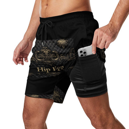 Men's Beach Shorts with 4 Pockets