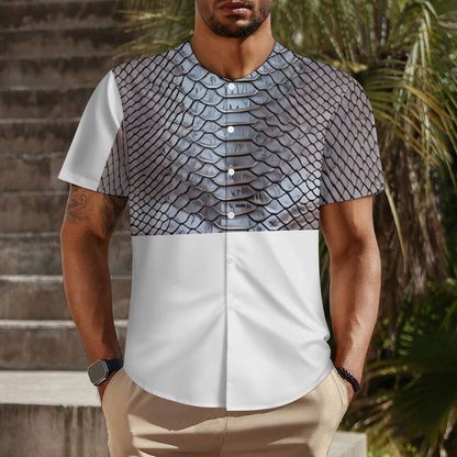 Collarless Shirt LM018 (All-Over Printing)