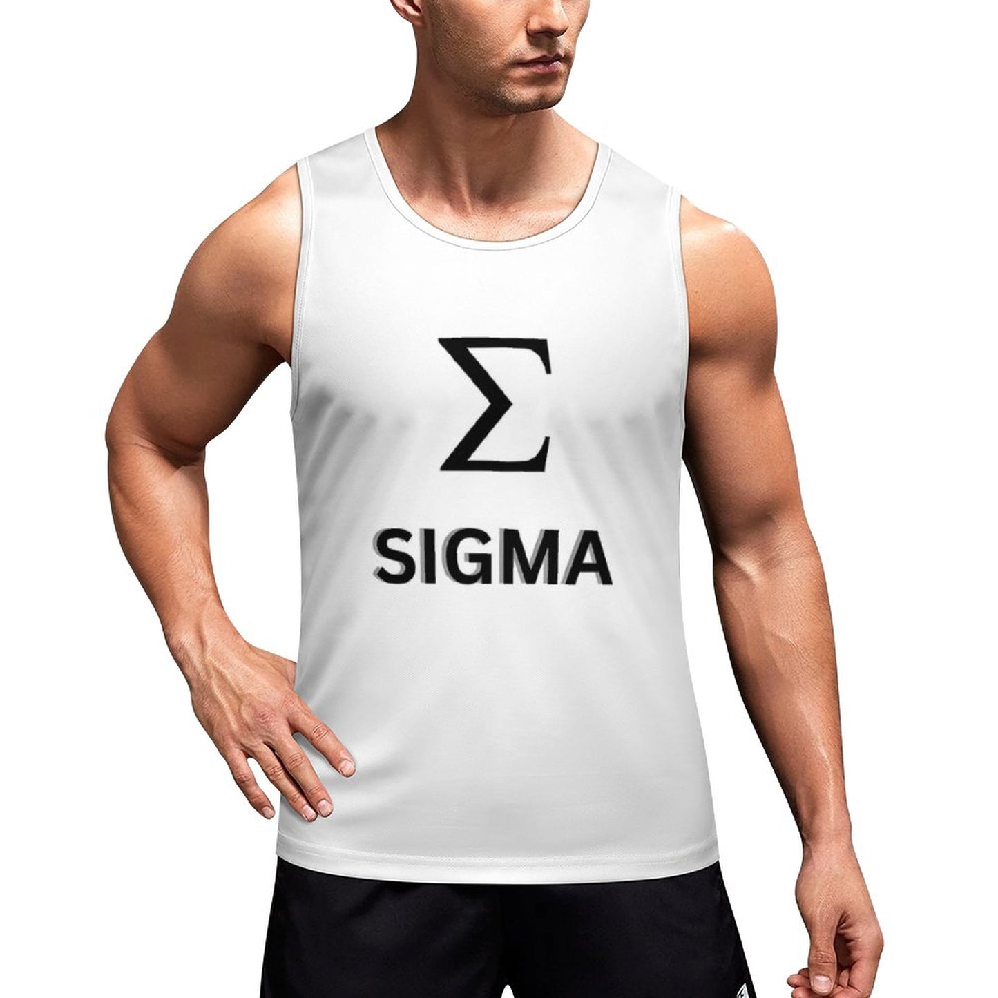 Men's Printed Vest BK (All-Over Printing)
