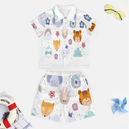 Children's Casual Beach Outfit A27TZ (All-Over Printing)
