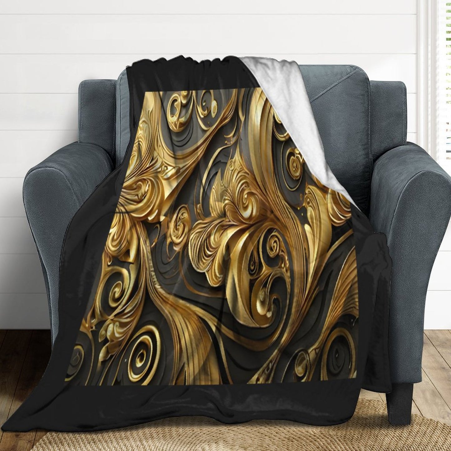 280gsm Flannel Blanket (One-sided Printing)-40"×50"
