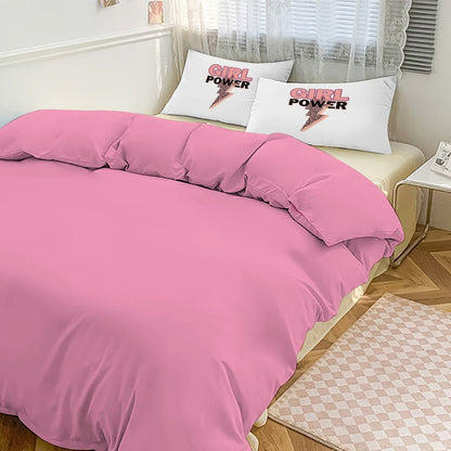 3-Piece Bedding Set-86"×70"/ 218×177cm (Dual-sidede Printing)