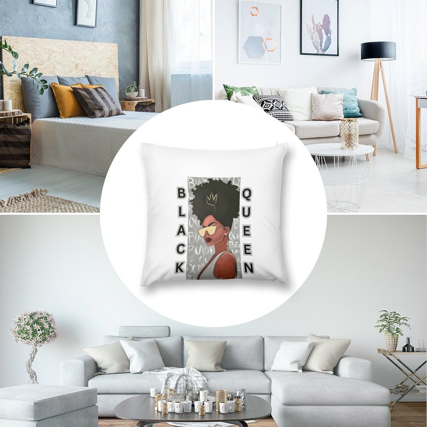 Plush Pillowcase Set of 4