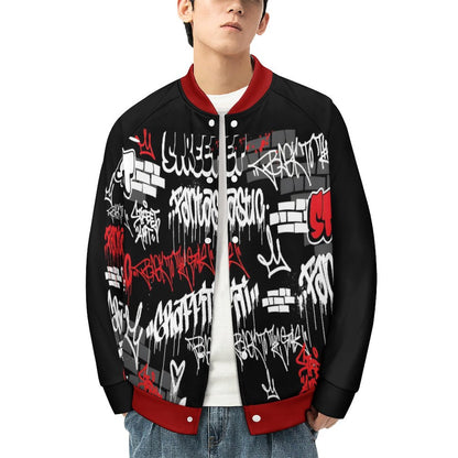 Men's Baseball Jacket (All-Over Printing)