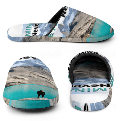 Flannel Men's Cotton Slippers