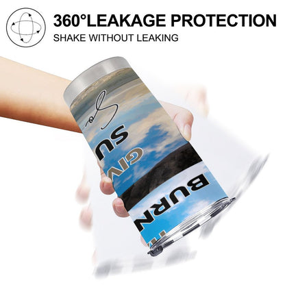 Car Travel Coffee Mug with Lid (All-Over Printing)