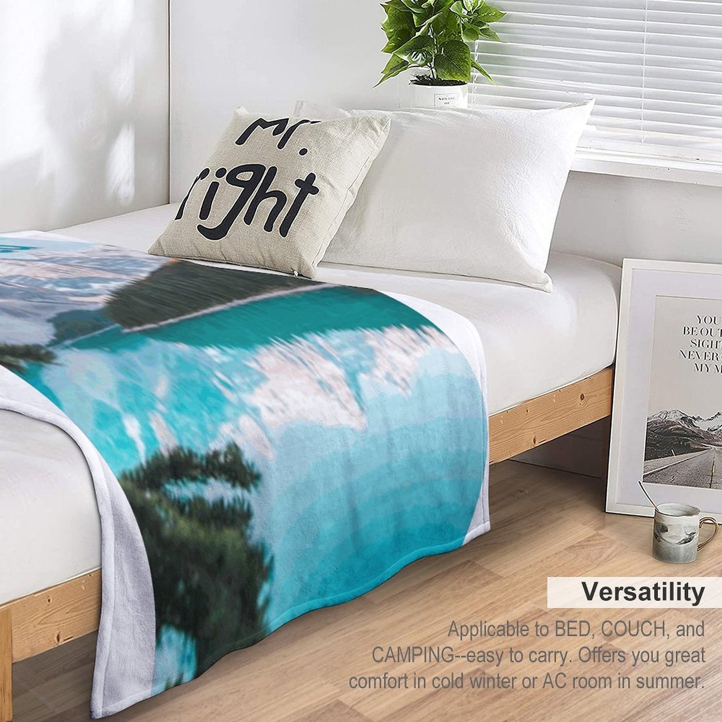 280gsm Flannel Blanket-70"x80" (Dual-sided Printing)