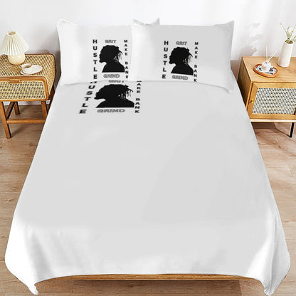 3-Piece Bedding Set-102"x90"/ 259x229cm (Dual-sided Printing)