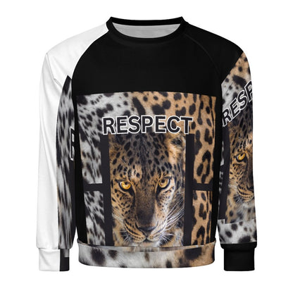 280gsm Men's Crewneck Sweatshirt Raglan A27H (All-Over Printing)