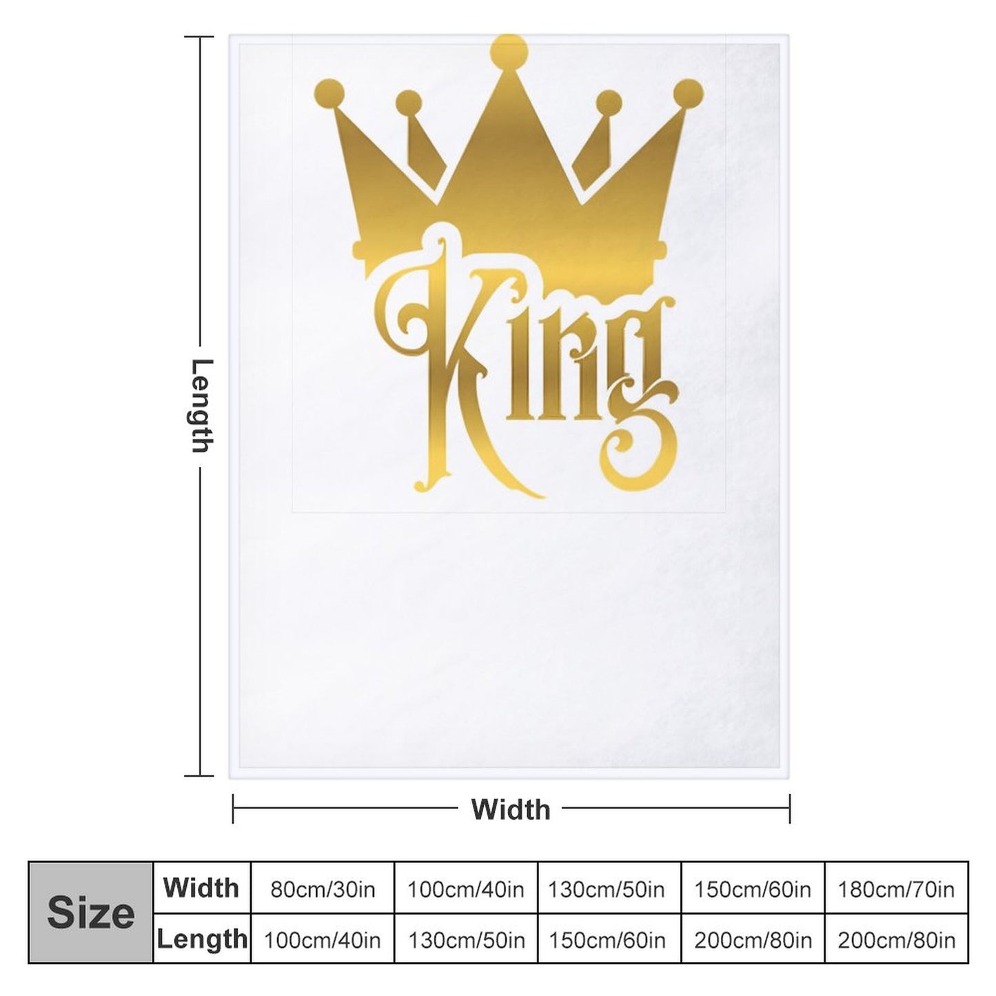 280gsm Flannel Blanket-60"x80" (Dual-sided Printing)